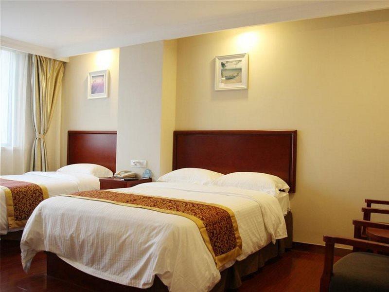 Greentree Inn Jiangsu Nantong Rugao Haiyang Road Tiancheng Business Hotel Luaran gambar