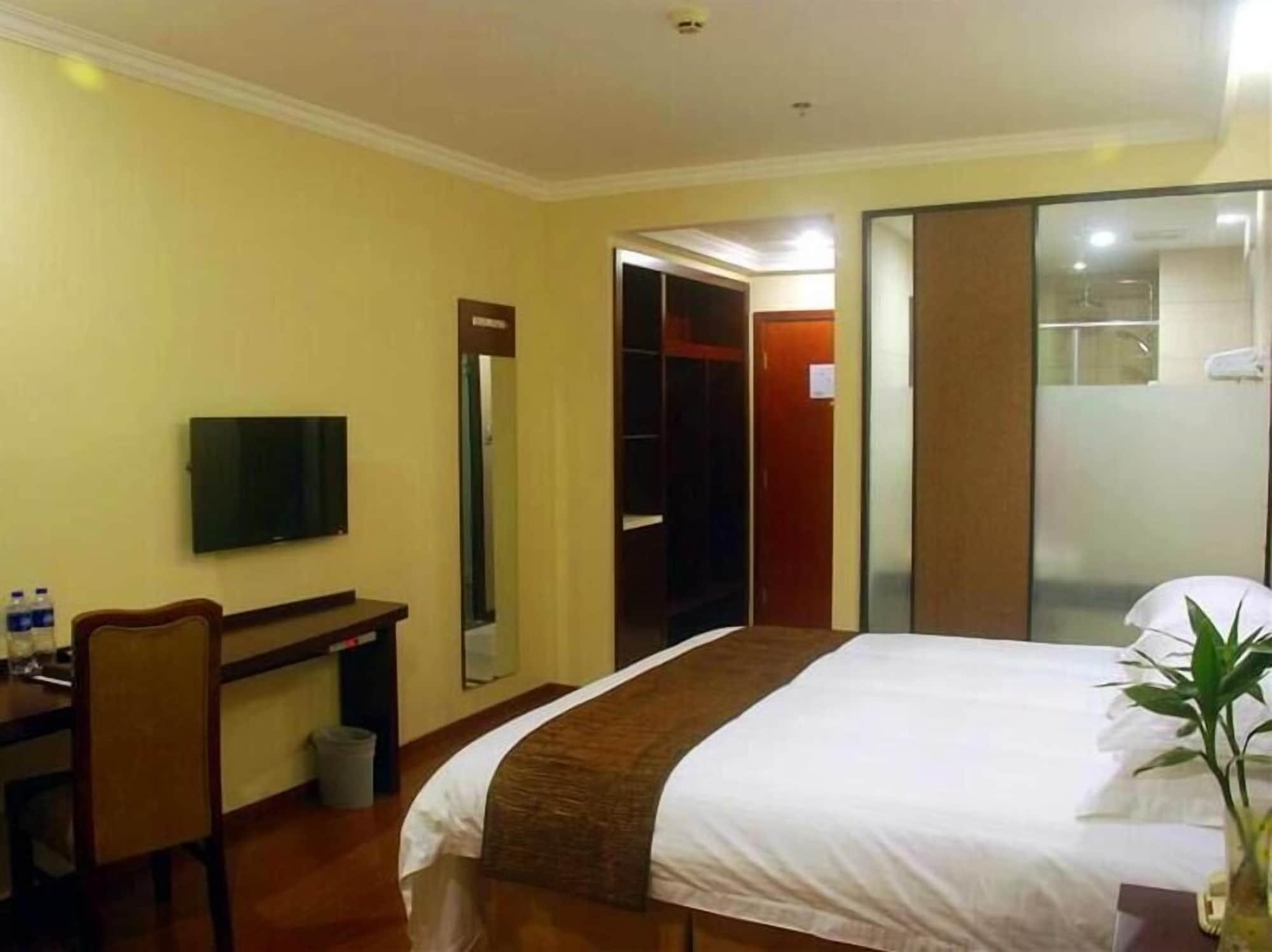 Greentree Inn Jiangsu Nantong Rugao Haiyang Road Tiancheng Business Hotel Luaran gambar