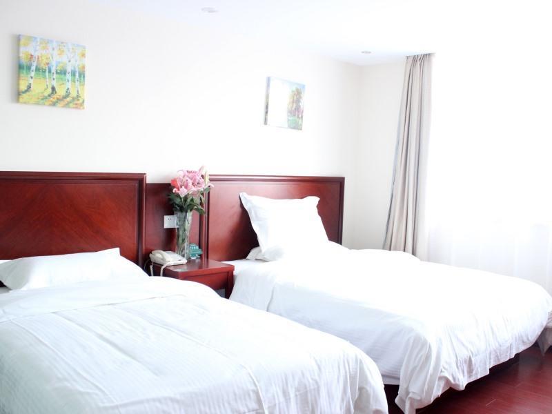 Greentree Inn Jiangsu Nantong Rugao Haiyang Road Tiancheng Business Hotel Luaran gambar
