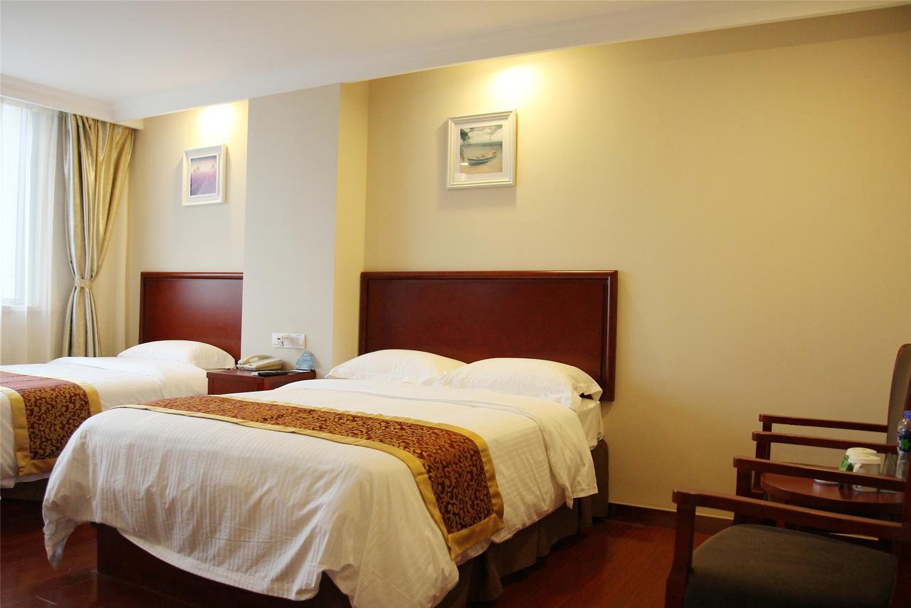 Greentree Inn Jiangsu Nantong Rugao Haiyang Road Tiancheng Business Hotel Luaran gambar