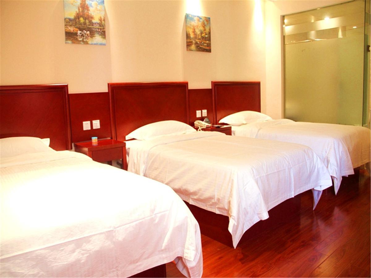 Greentree Inn Jiangsu Nantong Rugao Haiyang Road Tiancheng Business Hotel Luaran gambar