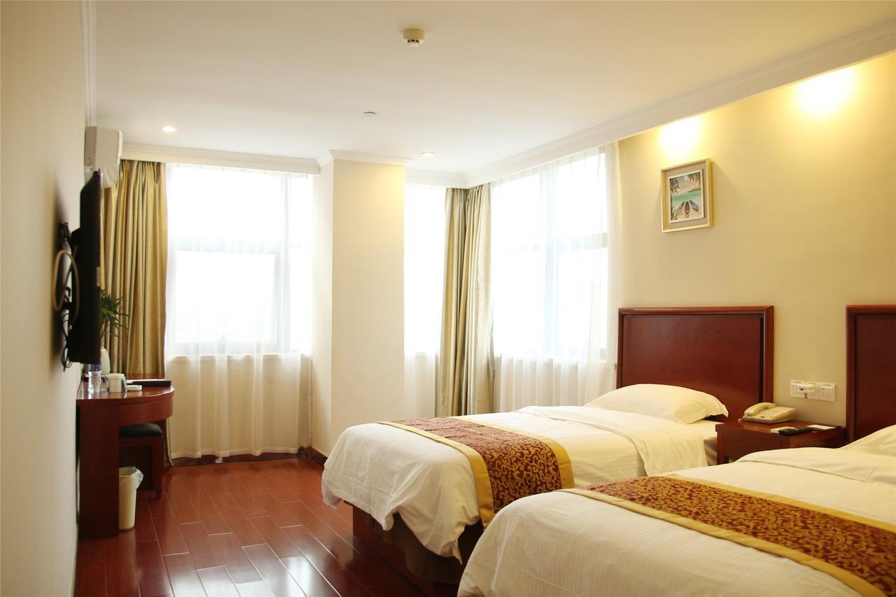 Greentree Inn Jiangsu Nantong Rugao Haiyang Road Tiancheng Business Hotel Luaran gambar