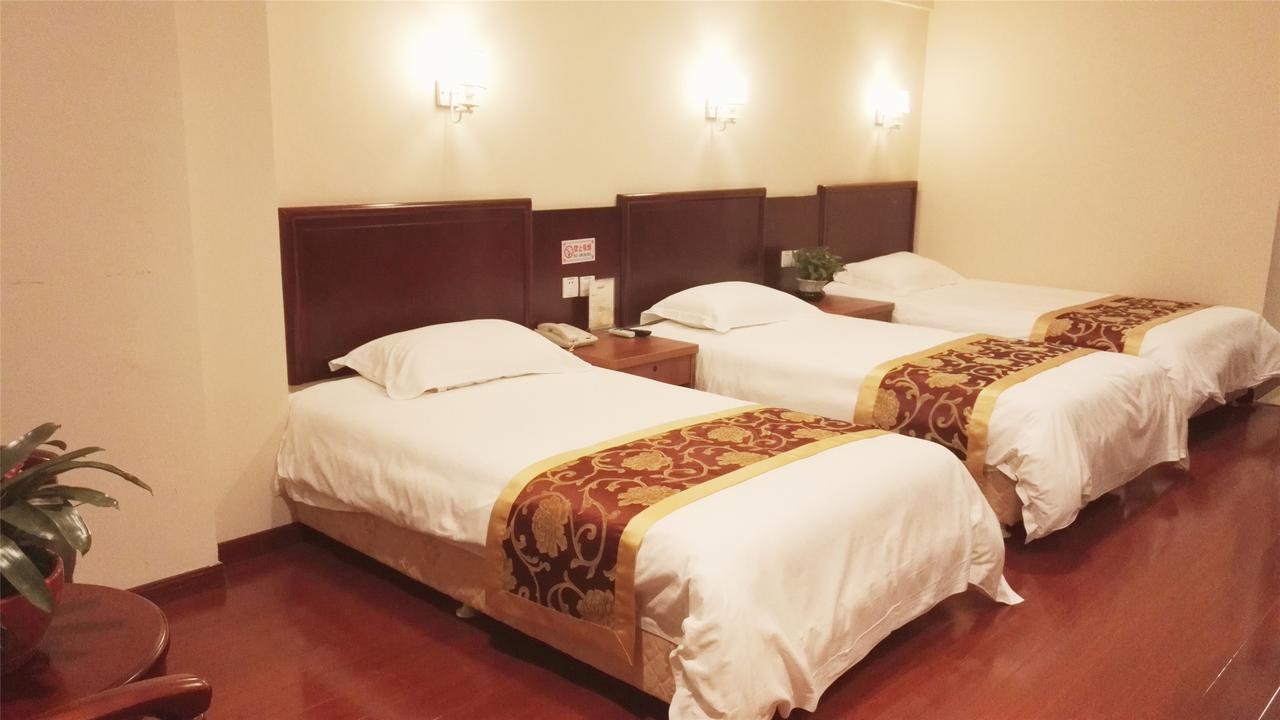 Greentree Inn Jiangsu Nantong Rugao Haiyang Road Tiancheng Business Hotel Luaran gambar